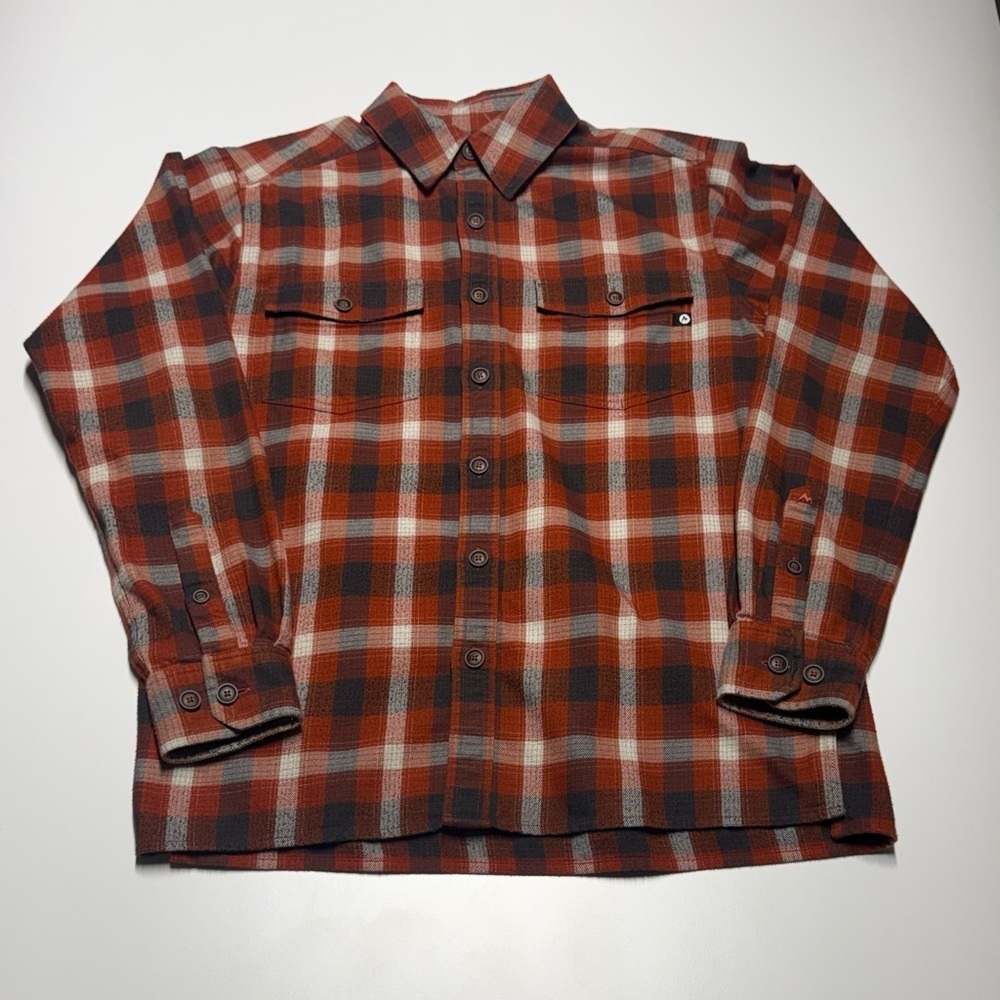 Men’s MARMOT Movatn Heavyweight L/S Flannel Shirt size Medium